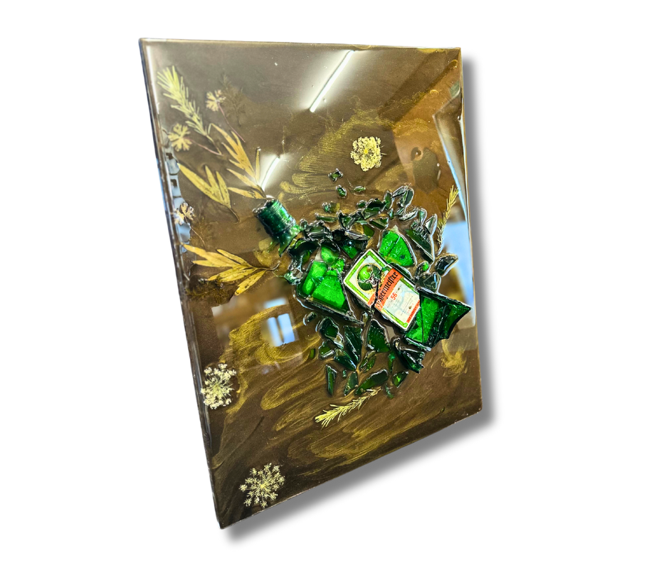 jagermeister epoxidový obraz